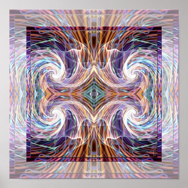 Energias cognitivas (12 por 12) Art Impressão (Frente)