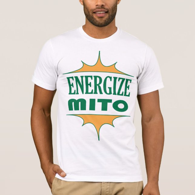 Energize o t-shirt de Mito (Frente)