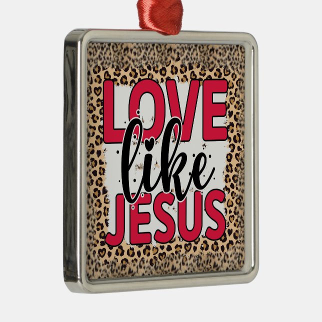 Enfeite Amor Religioso Como Jesus (Direito )