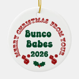 Enfeite Anual Bunco Babe