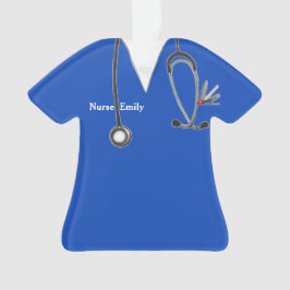 Enfeite Colecionável de Enfermeira Personalizado