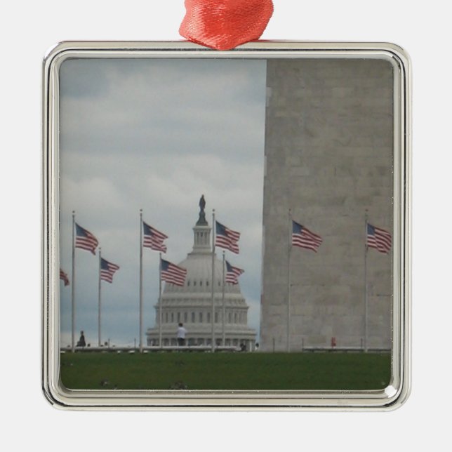 Enfeite Colecionável de Washington D.C. (Frente)
