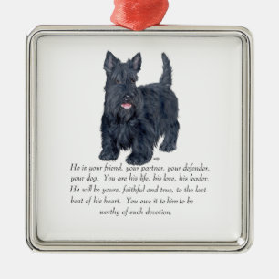 Enfeite Comemorativo Scottie - MACHO