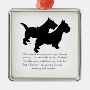 Enfeite Comemorativo Scotties - MACHO