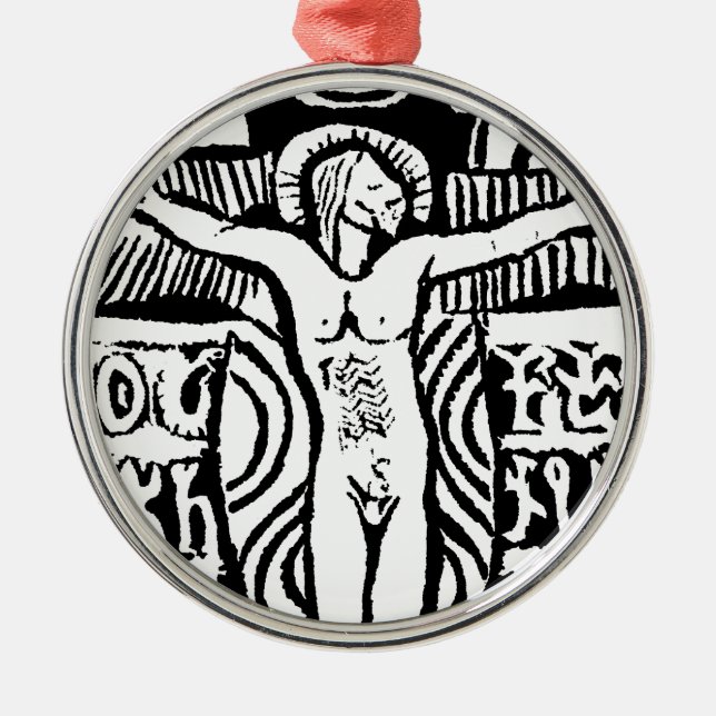 Enfeite Crucifixo de Paul Gauguin (Frente)