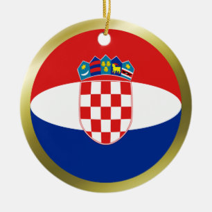 Enfeite da Bandeira da Croácia