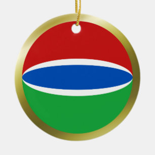 Enfeite da Bandeira da Gâmbia