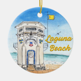 Enfeite da Torre de Vigia de Laguna Beach