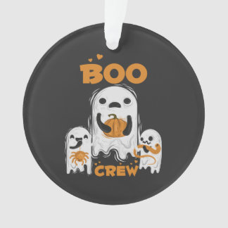 Enfeite de Acrílico Boo Crew Fantasma Halloween