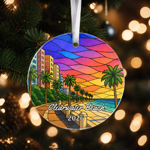 Enfeite de Acrílico Personalizado de Clearwater Be