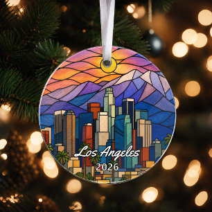 Enfeite de Acrílico Personalizado de Los Angeles,