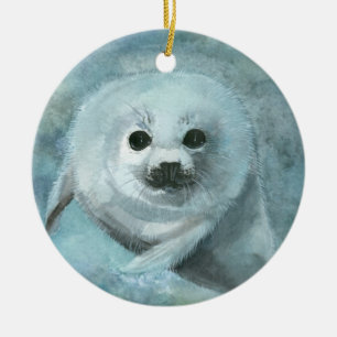Enfeite de Arte de Foca-da-Groenlândia