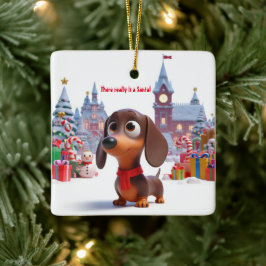 Enfeite de árvore de Natal de cerâmica personaliza
