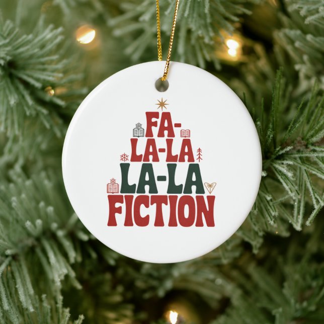 Enfeite de árvore de Natal Fa-la-la Ficção (Árvore)