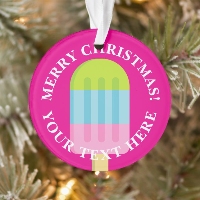 Enfeite de árvore de Natal presente de pirulito de (Árvore)