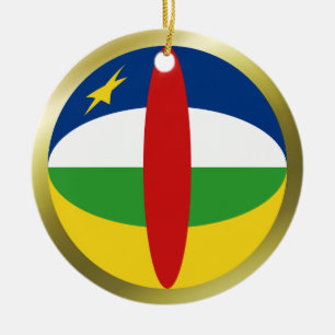 Enfeite de Bandeira da República Centro-Africana