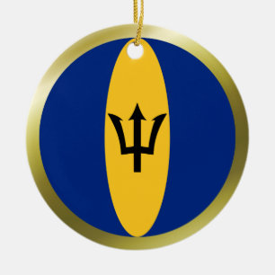 Enfeite de Bandeira de Barbados
