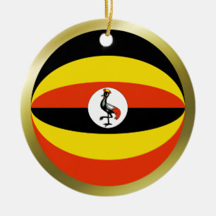 Enfeite de Bandeira de Uganda