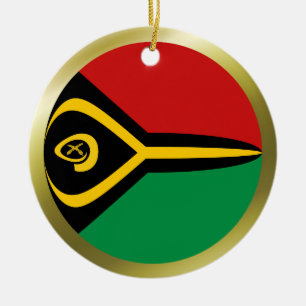 Enfeite de Bandeira de Vanuatu