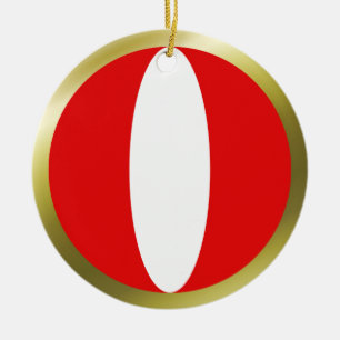 Enfeite de Bandeira do Peru