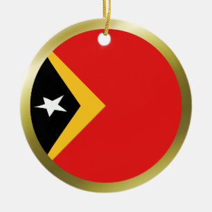Enfeite de Bandeira do Timor-Leste