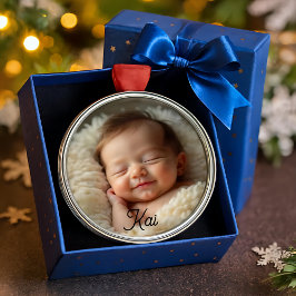 Enfeite de Bebê Personalizado – Sonhe Suavemente
