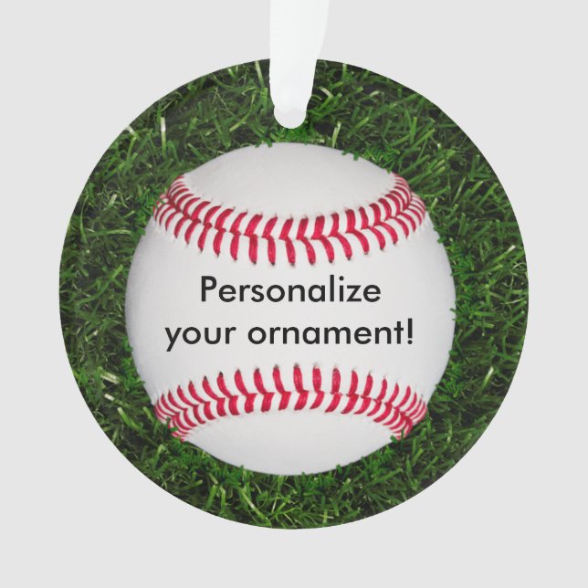Enfeite de beisebol (Frente)