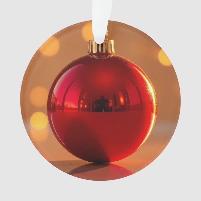 Enfeite de Bola de Natal (Frente)