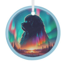Enfeite de Cachorro de Aurora Newfoundland 