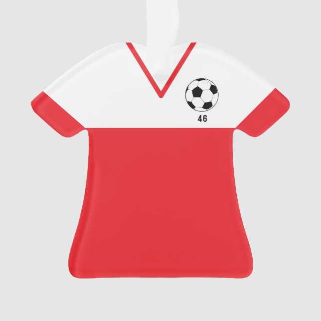 Enfeite de Camisa de Futebol Personalizado - Prese (Frente)