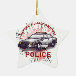 Enfeite de Carro da Polícia