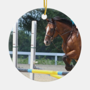 Enfeite de cavalo da Baía Saltitante