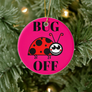 Enfeite de Cerâmica Bug Off