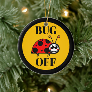 Enfeite de Cerâmica Bug Off