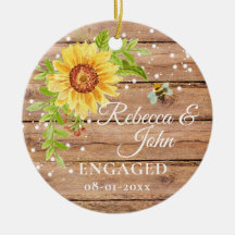 Enfeite de Cerâmica Engajado Amarelo Flor de Giras