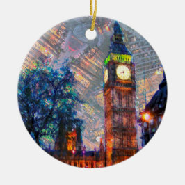 Enfeite de Círculo-Big Ben