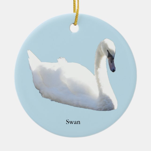 Enfeite de cisne (Frente)