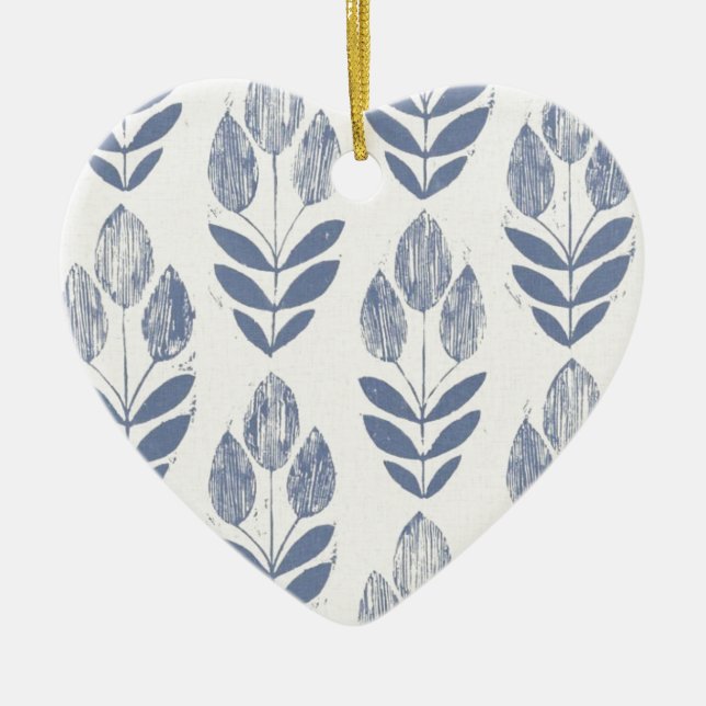 Enfeite de Coração - Tulipas de Amsterdã (Frente)