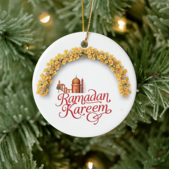 Enfeite de decoração de casa personalizado Ramadan (Árvore)