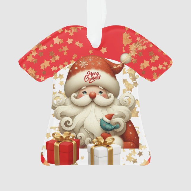 Enfeite de Decoração de Férias Festivas de Natal (Frente)