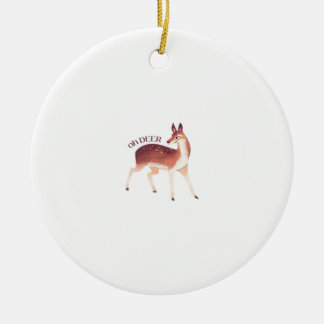 Enfeite de Design Criativo Caprichoso Oh Cervo