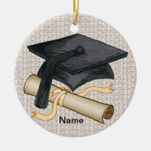 Enfeite de Diploma de Boné de Formatura