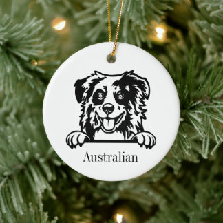 Enfeite de estimação personalizado para cão Austra