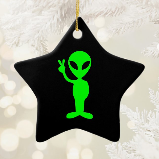 Enfeite de Estrela Alienígena (Alien Star Ornament)