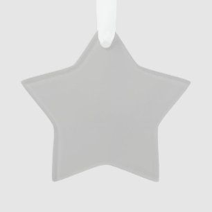 Enfeite de Estrela de Acrílico   Decoração Minimal