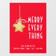 Enfeite de Estrela Merry Everything Festa