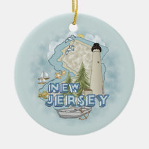Enfeite de farol de New Jersey