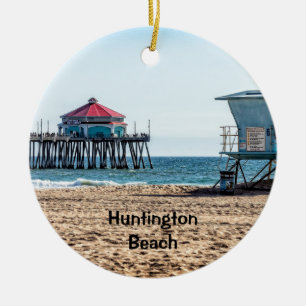 Enfeite de Férias de Huntington Beach