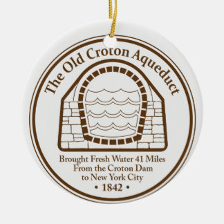 Enfeite de Férias do Aqueduto de Croton Antigo