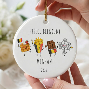 Enfeite de Férias Personalizado na Bélgica